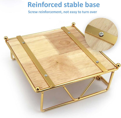 Modern Metal Napkin & Tissue Holder with Weighted Arm