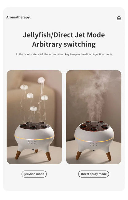 Dynamic Jellyfish Aroma Diffuser & 250ml Air Humidifier