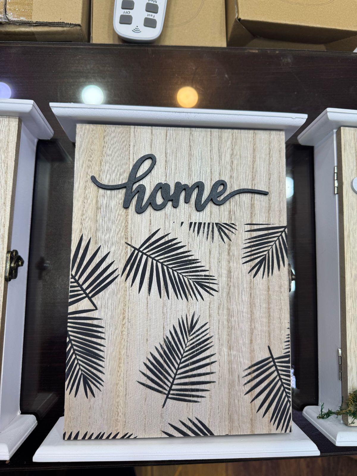 Wooden Wall Mounted Key Holder - My Store