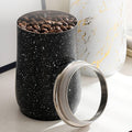 1000ml Metal Coffee Storage Canister with Spoon - My Store