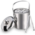 Ice Bucket with Lid and Strainer and Ice Tong - My Store