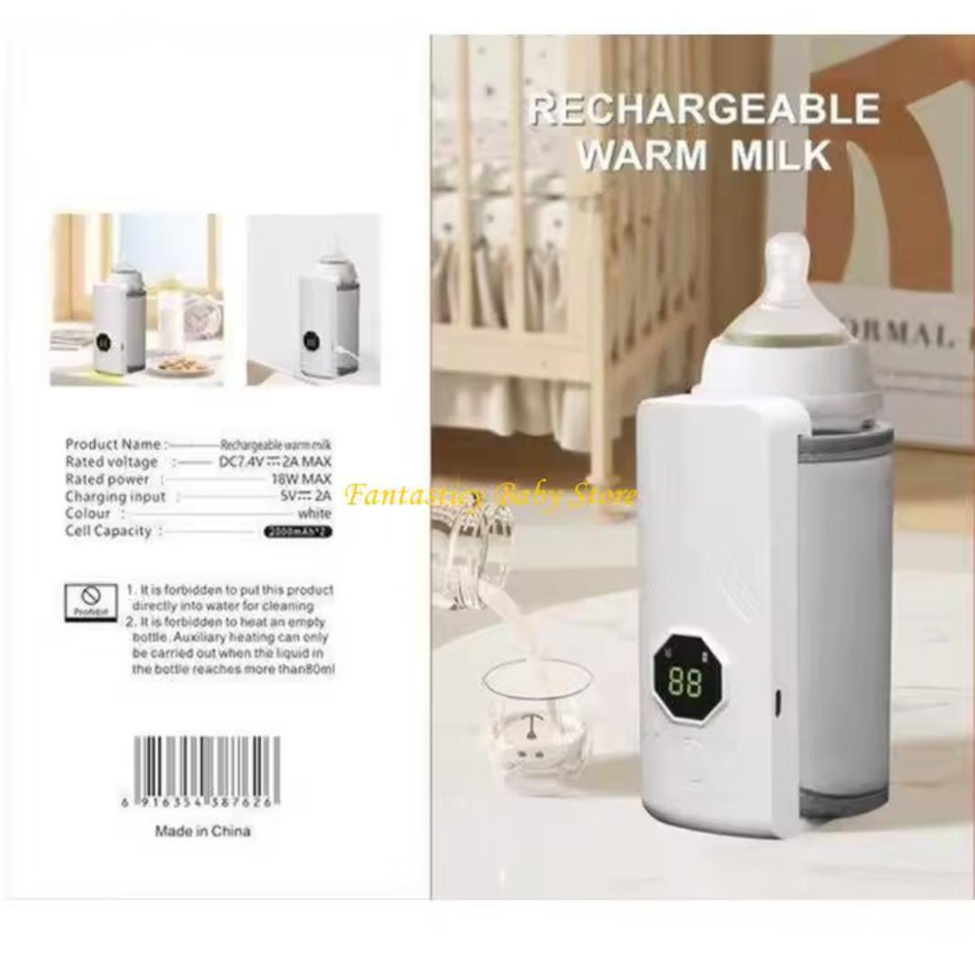 Portable Fast-Heating Bottle Warmer (Cordless) - My Store