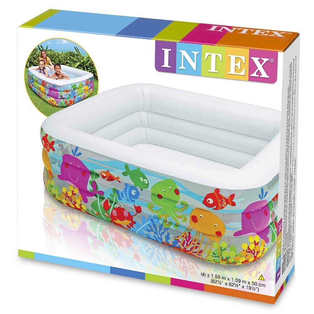 INTEX Swim Center Clearview Aquarium Inflatable Pool