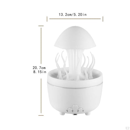 Jellyfish Rain Cloud Diffuser & Aroma Humidifier – 300ml