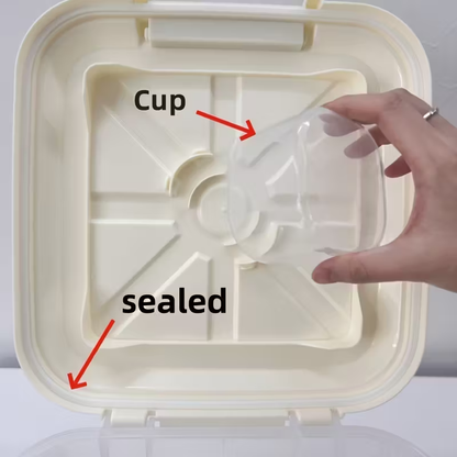 Airtight PP Rice Storage Bin – 20 KG Capacity - My Store