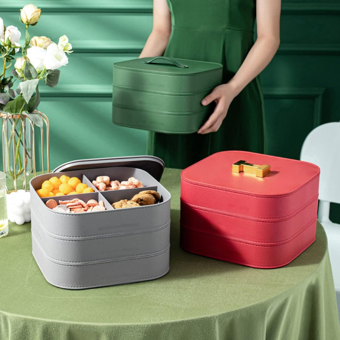 Luxury 3-Tier Multi-Functional Storage Box - My Store