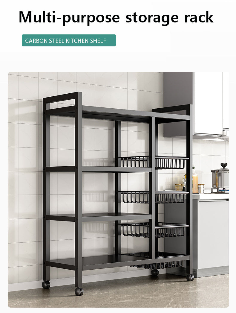 Four-layer Kitchen Basket Storage Rack - My Store
