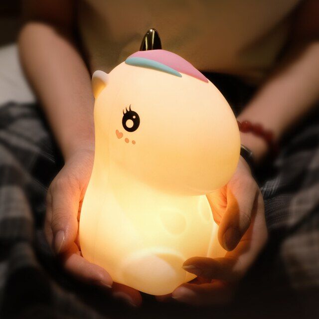 Rechargeable Silicone Unicorn LED Night Light - My Store
