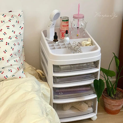 Premium Cosmetics Storage Cabinet & Organizer Trolley - My Store