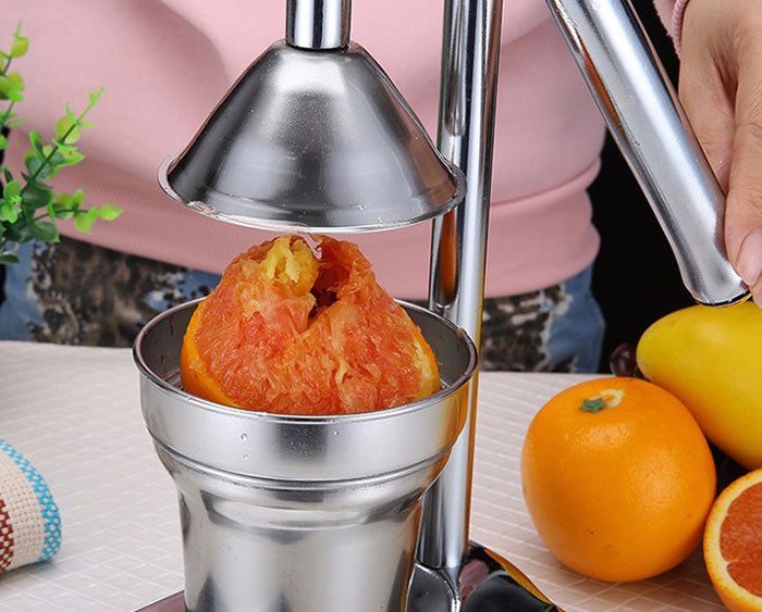 Stainless Steel Manual Citrus Juicer Press