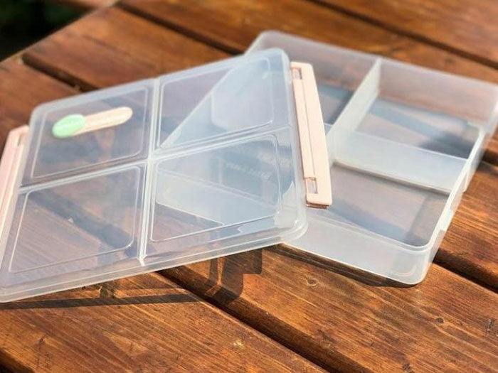 Limon 4 Section Tray 250 Gram x 4 Partition - My Store