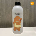 Water Bottles Cute Panda Bear Cup 1000ml With Straw - My Store