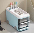 Bus-Shaped Desk Organizer with Drawers – Multi-Functional Storage Box - My Store
