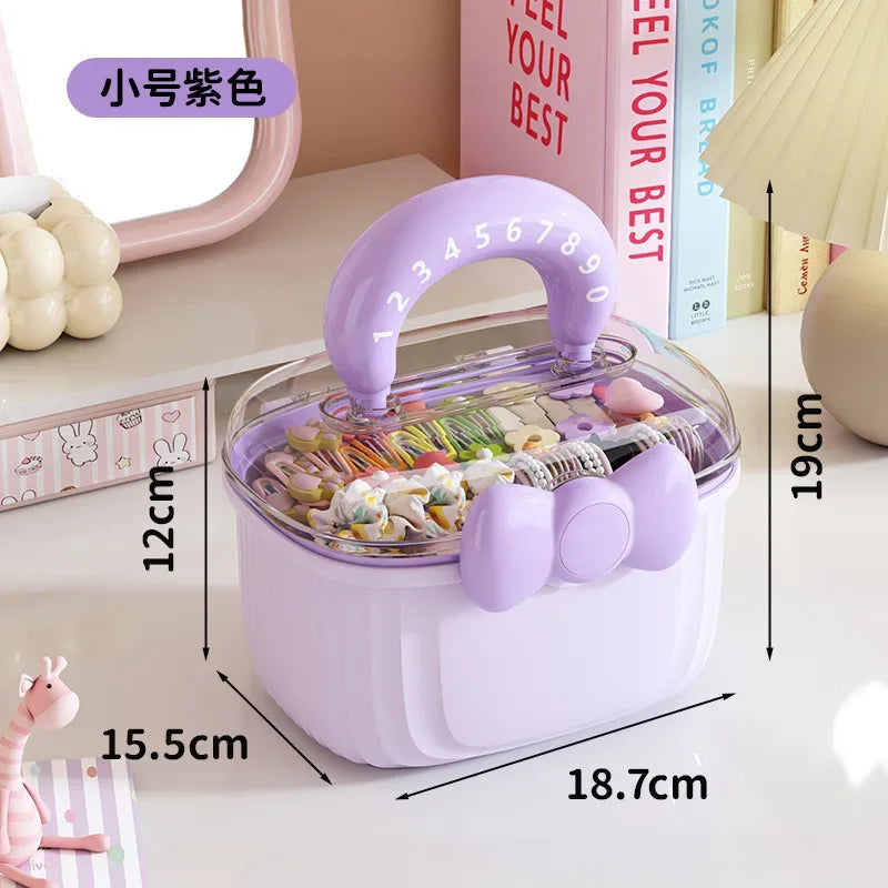 Aesthetic Bow Portable Organizer & Storage Box