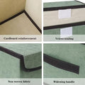Foldable Non-Woven Storage Box with Lid - My Store