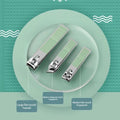 16pcs set Nail Cutter Set Stainless Steel Nail Clippers Set - My Store