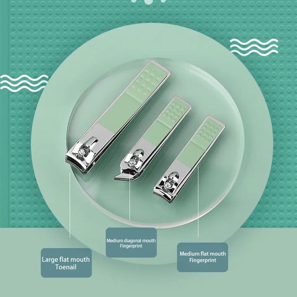 16pcs set Nail Cutter Set Stainless Steel Nail Clippers Set - My Store