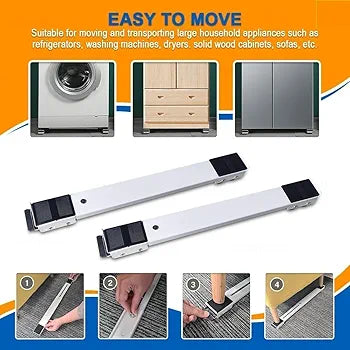 Heavy Duty Adjustable Appliance Rollers (Set of 2) - My Store