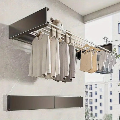 Folding Aluminum Clothes Drying Rack