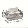 Bubbles Home Tissue Box Decorative Storage (Smoked Brown/Grey) - My Store