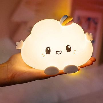 Cute Cloud Night Light Lamp – Soft Glow Kids Bedside Light