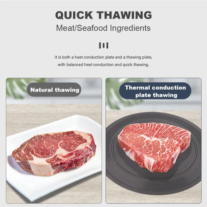 2-in-1 Gas Stove Heat Diffuser & Rapid Defrosting Plate | Cookware Protector