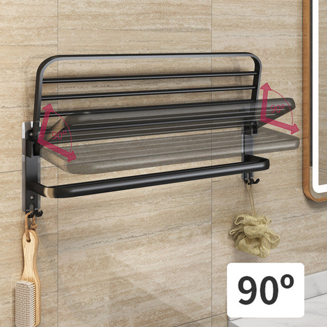 No Drilling Movable Towel Rack - My Store