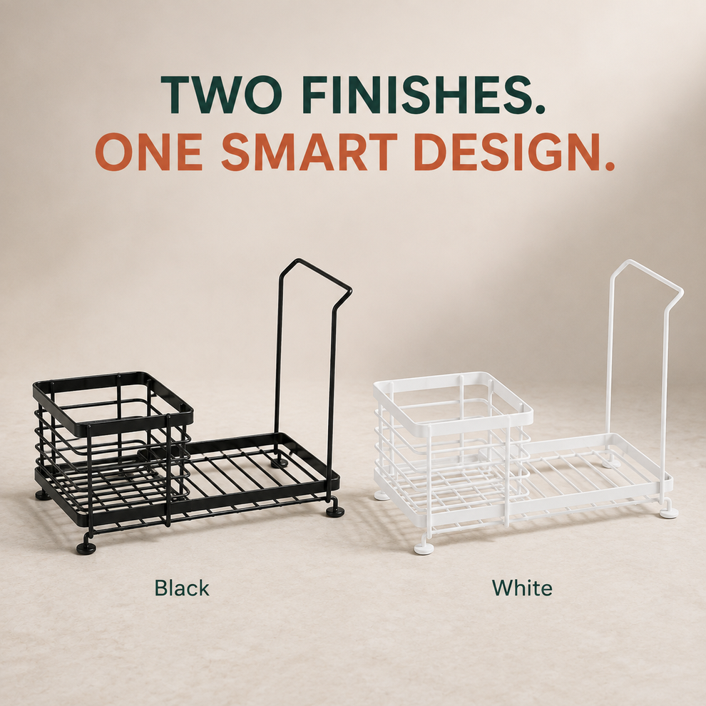 Compact Kitchen Sink Caddy Organizer