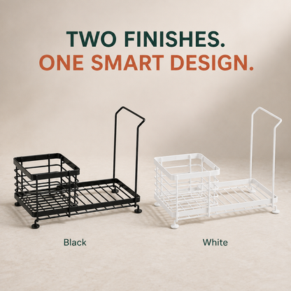 Compact Kitchen Sink Caddy Organizer