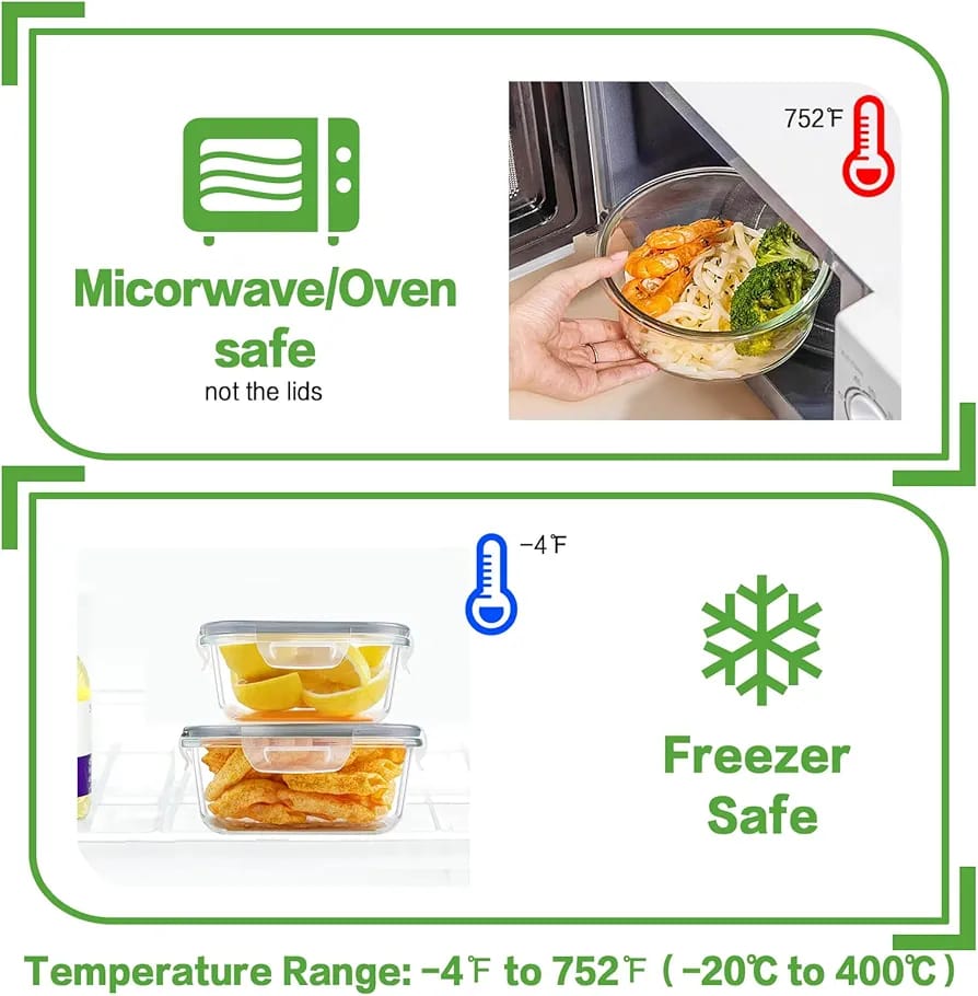 Danny Home Crisper Food Container Collection - My Store