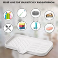 Self-Draining Silicone Soap Dish & Sink Tray - My Store