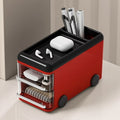 Bus-Shaped Desk Organizer with Drawers – Multi-Functional Storage Box - My Store