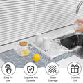 Silicone Dish Drying Mat with Self-Draining Lip - My Store