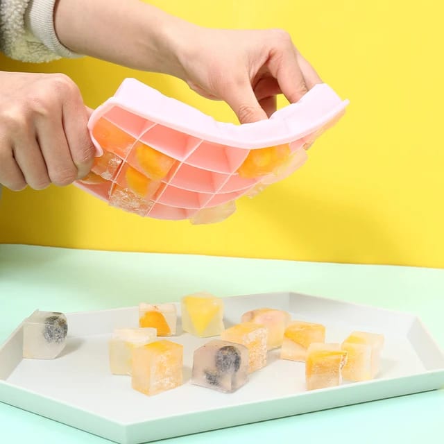 15-Grid Ice Cube Tray with Lid - My Store