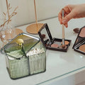 Acrylic Cotton Pad & Bud Organizer Box with Lid - My Store