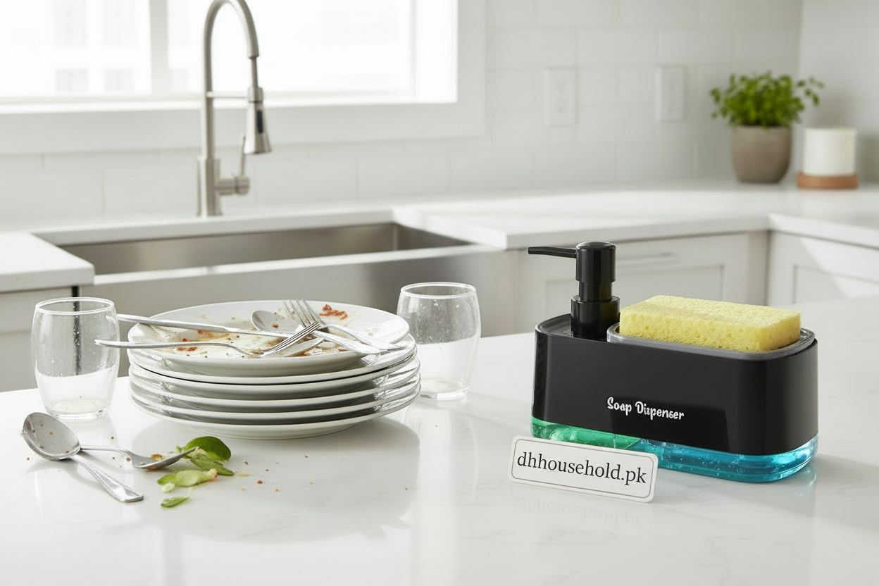 3-in-1 Multi-Functional Kitchen Soap Dispenser Set - My Store