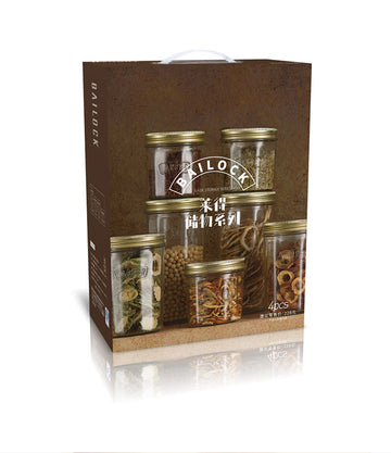 BAILOCK Laide Storage 4-Piece Set