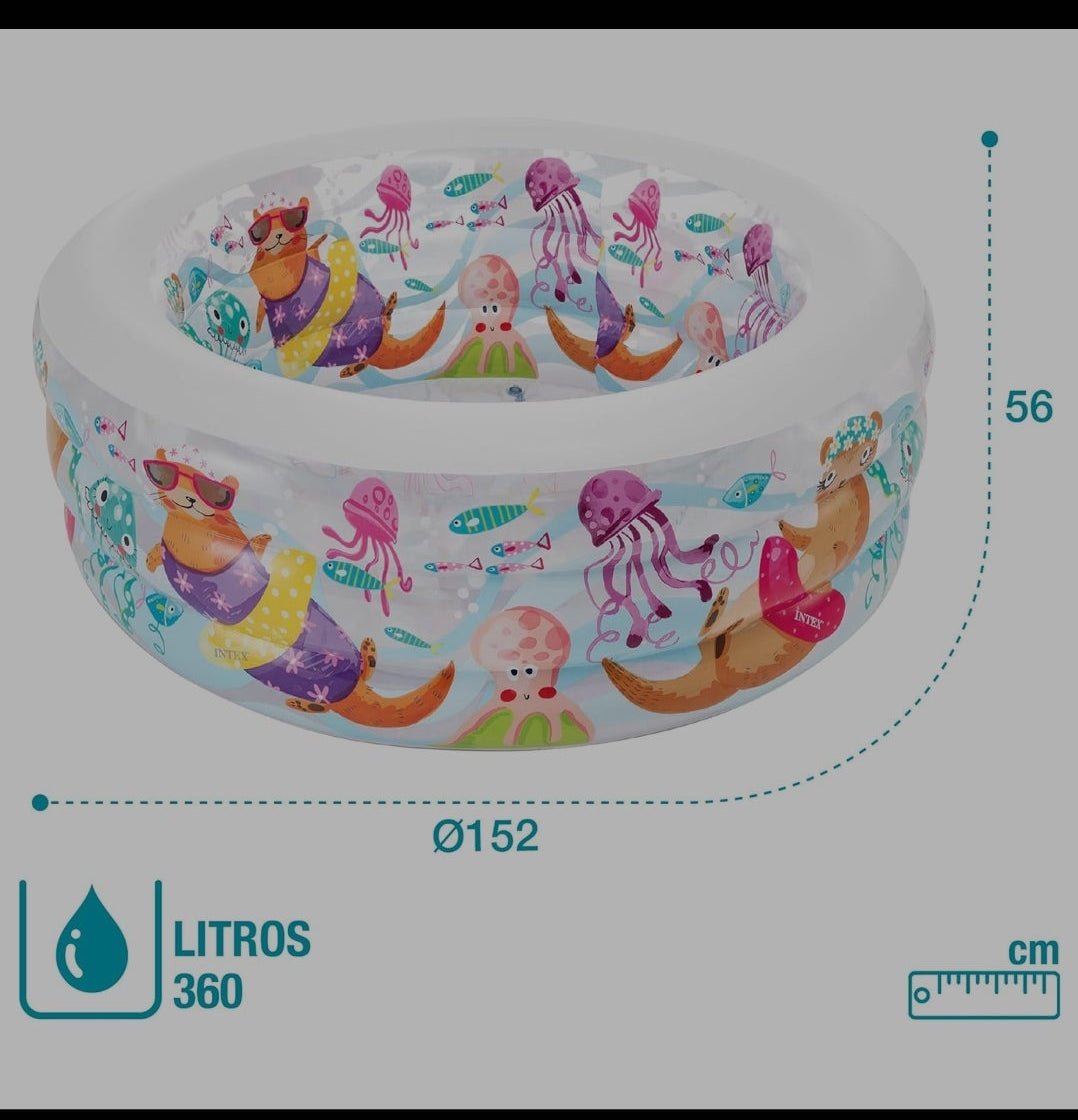 Intex Little Otter Inflatable Kids Pool (60" x 22")