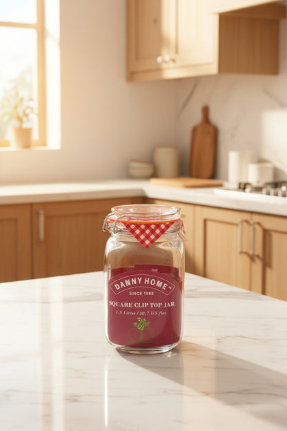Danny Home Clip Top Glass Storage Jar Collection