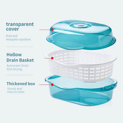 Covered Dish Drainer Rack - My Store