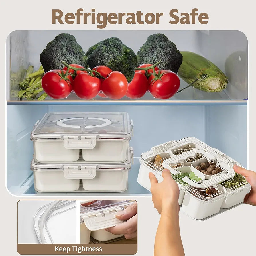 Multi-Purpose Airtight Organizer & Spice Box