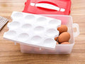 24 Grid Egg Holder Double Layer Storage Box - My Store