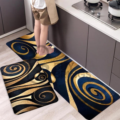 2-Piece Extra Large Runner & Mat Set – Napa Leather Finish with Anti-Slip Base - My Store