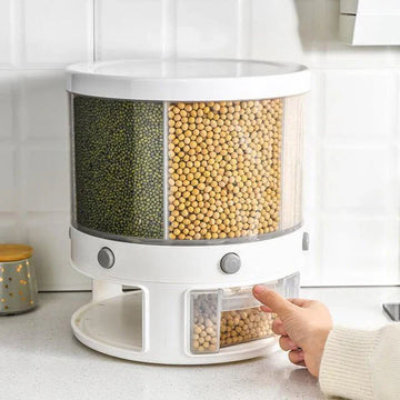 Rotating Cereal Dispenser (6 in 1) - 10Kg - My Store